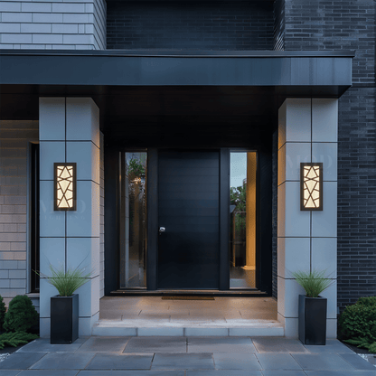 Meridian Linear Outdoor Wall Light | Black LED Bar 12-94 in