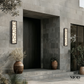 Meridian Linear Outdoor Wall Light | Black LED Bar 12-94 in