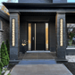 Meridian Linear Outdoor Wall Light | Black LED Bar 12-94 in