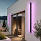 Linea Outdoor Strip Wall Light | IP65 Black LED Bar 24-94 in