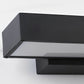 Argus Linear Outdoor Wall Light | IP65 Motion Sensor LED Black