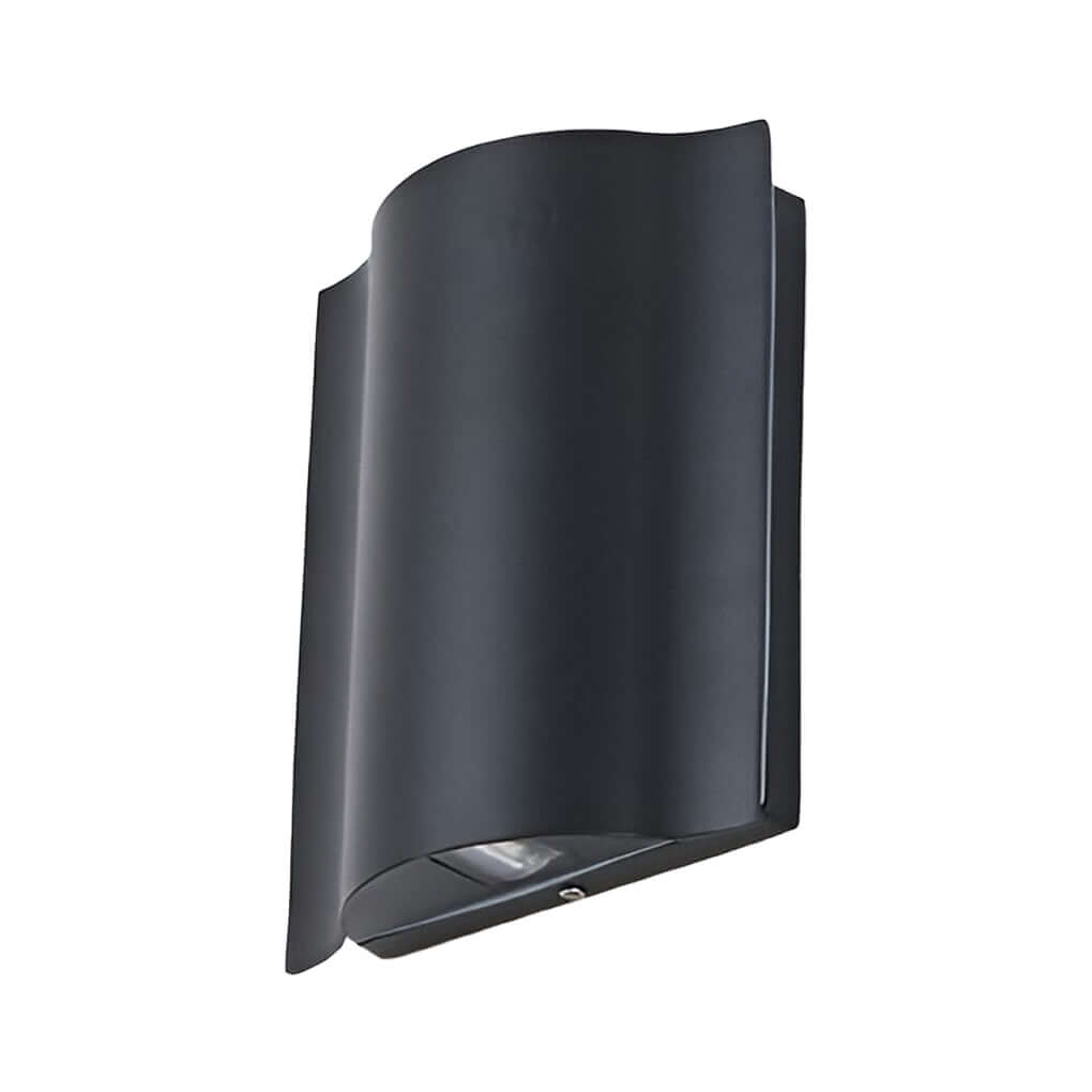 Onda Up & Down Outdoor Wall Light | Wavy Die-Cast Aluminum LED