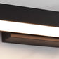 Argus Linear Outdoor Wall Light | IP65 Motion Sensor LED Black