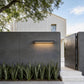 Lintel Linear Porch Light | IP65 Black LED Entry Wall Bar