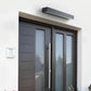 Lintel Linear Porch Light | IP65 Black LED Entry Wall Bar