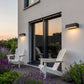 Lintel Linear Porch Light | IP65 Black LED Entry Wall Bar