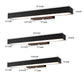 Argus Linear Outdoor Wall Light | IP65 Motion Sensor LED Black