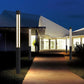 Stele LED Bollard Light | Cylindrical Black IP65 Path Light