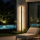 Axis Linear Outdoor Wall Sconce | IP65 Black LED Bar 40-78 in