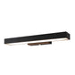 Argus Linear Outdoor Wall Light | IP65 Motion Sensor LED Black
