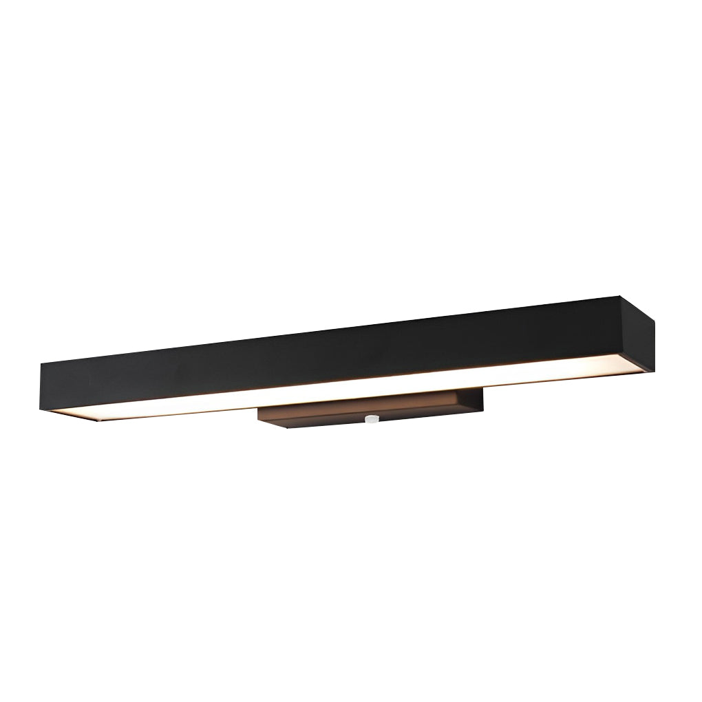 Argus Linear Outdoor Wall Light | IP65 Motion Sensor LED Black