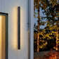 Linea Outdoor Strip Wall Light | IP65 Black LED Bar 24-94 in