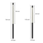 Stele LED Bollard Light | Cylindrical Black IP65 Path Light