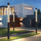 Stele LED Bollard Light | Cylindrical Black IP65 Path Light
