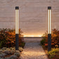 Stele LED Bollard Light | Cylindrical Black IP65 Path Light