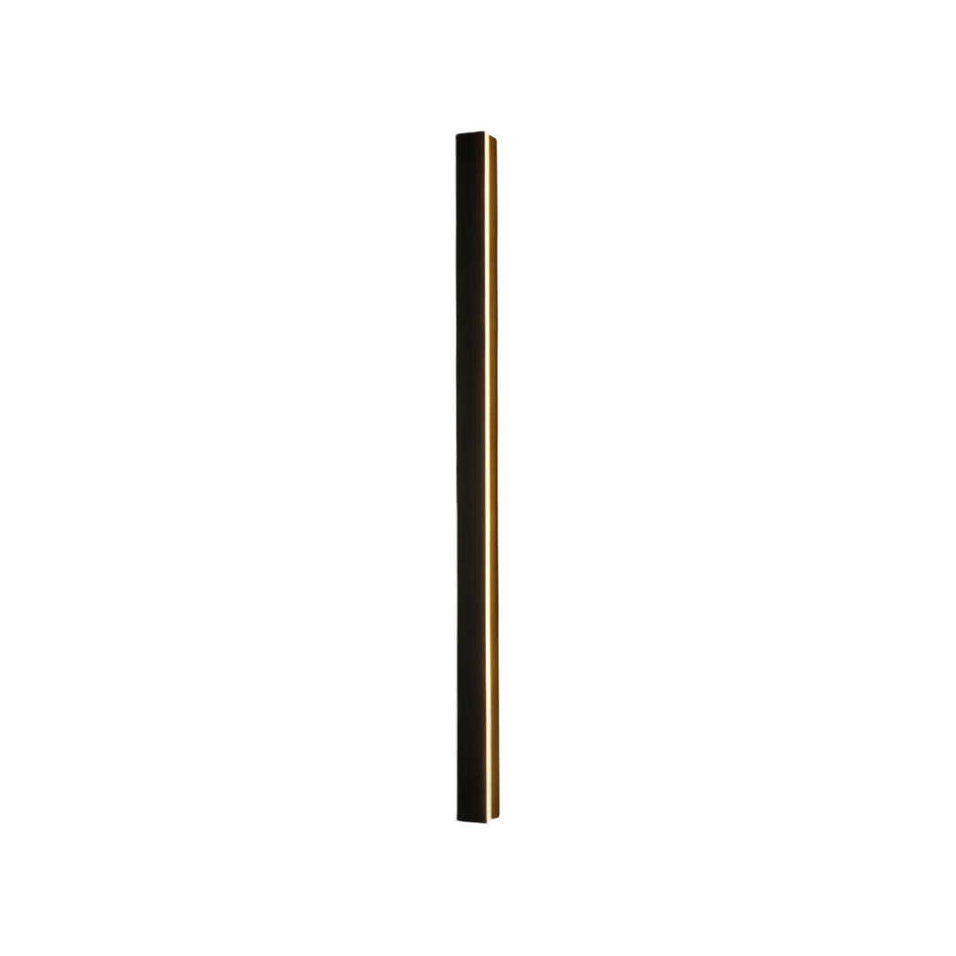 Axis Linear Outdoor Wall Sconce | IP65 Black LED Bar 40-78 in