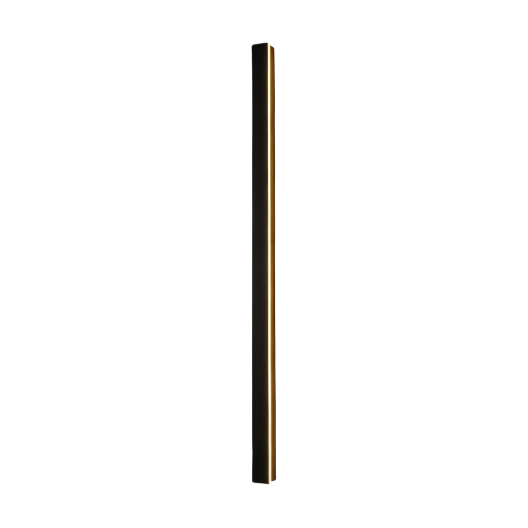 Axis Linear Outdoor Wall Sconce | IP65 Black LED Bar 40-78 in