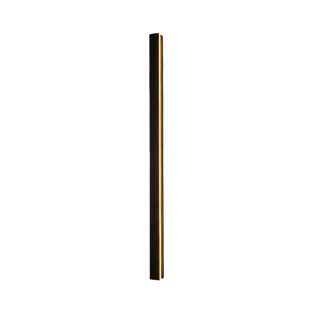 Axis Linear Outdoor Wall Sconce | IP65 Black LED Bar 40-78 in