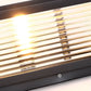 Pharos Ribbed Glass Pillar Light | Solar or Hardwired LED Column