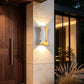 Up Down Lighting Wall Lights Modern Curved LED Waterproof Light