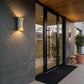 Up Down Lighting Wall Lights Modern Curved LED Waterproof Light